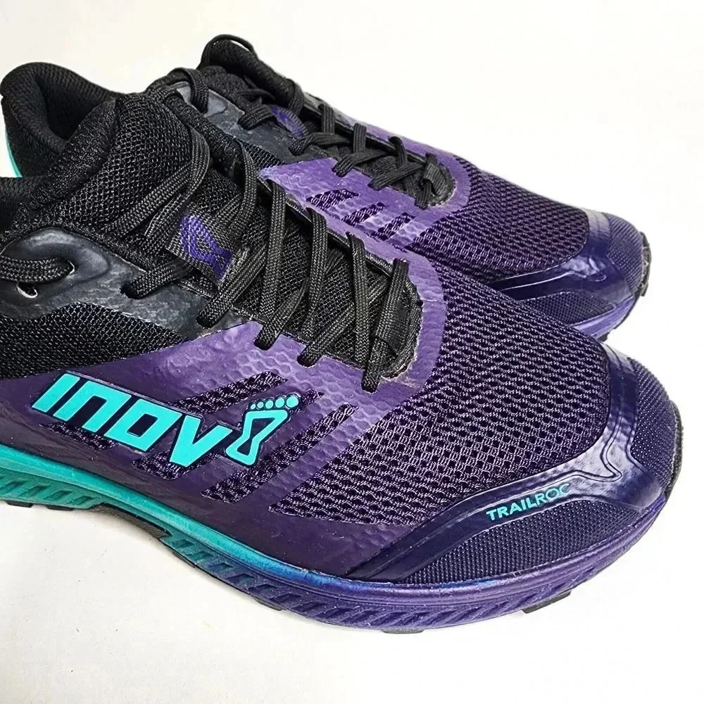 Inov8 TrailRoc 280 Women's Size 7 Hiking Outdoor Trail Shoes‎ Purple Green Black